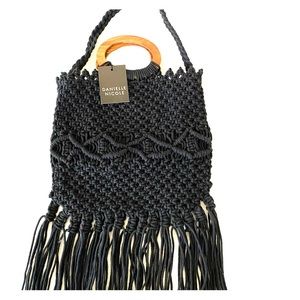 Danielle Nicole Macramé Handbag